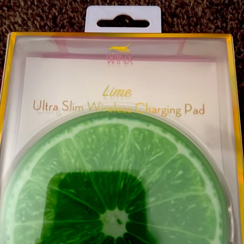 Lime Wireless Charging Pad